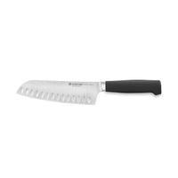 Wüsthof - Couteau Santoku Partner demi-bloc, à alvéoles, 17 cm