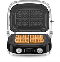 Smeg - Multifunktionsgrill | Schwarz | 50er Jahre | Kontaktgrill
