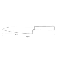 Shinrai Japon - Couteau de Chef Takumi Kaza Damas 20 cm