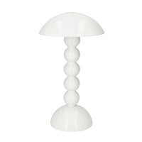 Lampe de table LED Addison Ross - Bobbin - Blanche - 30 cm