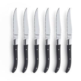 Amefa - Royal Steak 6 Steakmesser - Schwarz Amefa - 6-pcs Steak Kn. Set blck in magnet box Steakmessen Amefa