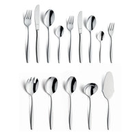 Amefa - Florence - Ménagère 60 pièces pour 6 personnes - Finition brillante - Couleur argent