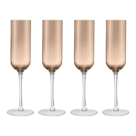Blomus - FUUMI Sektgläser Coffee 220 ml (4er-Set) Blomus - FUUMI Champagneglazen Coffee 220 ml (set van 4) Champagne glazen Blomus