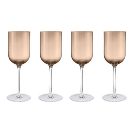Blomus - FUUMI Weißweingläser Coffee 310 ml (4er-Set) Blomus - FUUMI Witte Wijnglazen Coffee 310 ml (set van 4) Witte wijnglazen Blomus