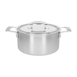 Demeyere - Industry 5 Hoher Kochtopf mit Deckel 24 cm Demeyere - Industry 5 Hoge kookpan met deksel 24 cm Demeyere