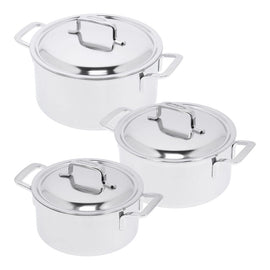 Demeyere - Intense 5 Kochgeschirr-Set 3-teilig Demeyere - Intense 5 Kookpannenset 3-delig Pannenset Demeyere