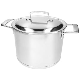Demeyere - Silver 7 Suppentopf 24 cm mit Deckel Demeyere - Silver 7 Soeppan 24 cm met dubbelwandig deksel Soeppan Demeyere