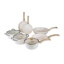 Cook & Pan - Go Ivory Pfannenset 7-teilig Go Ivory Pannenset 7-delig By C&P