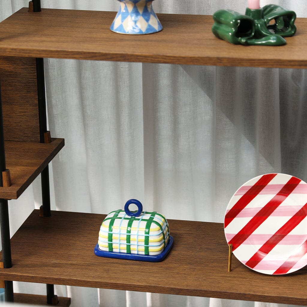&Klevering - Botervloot ruit blauw Botervloot &Klevering