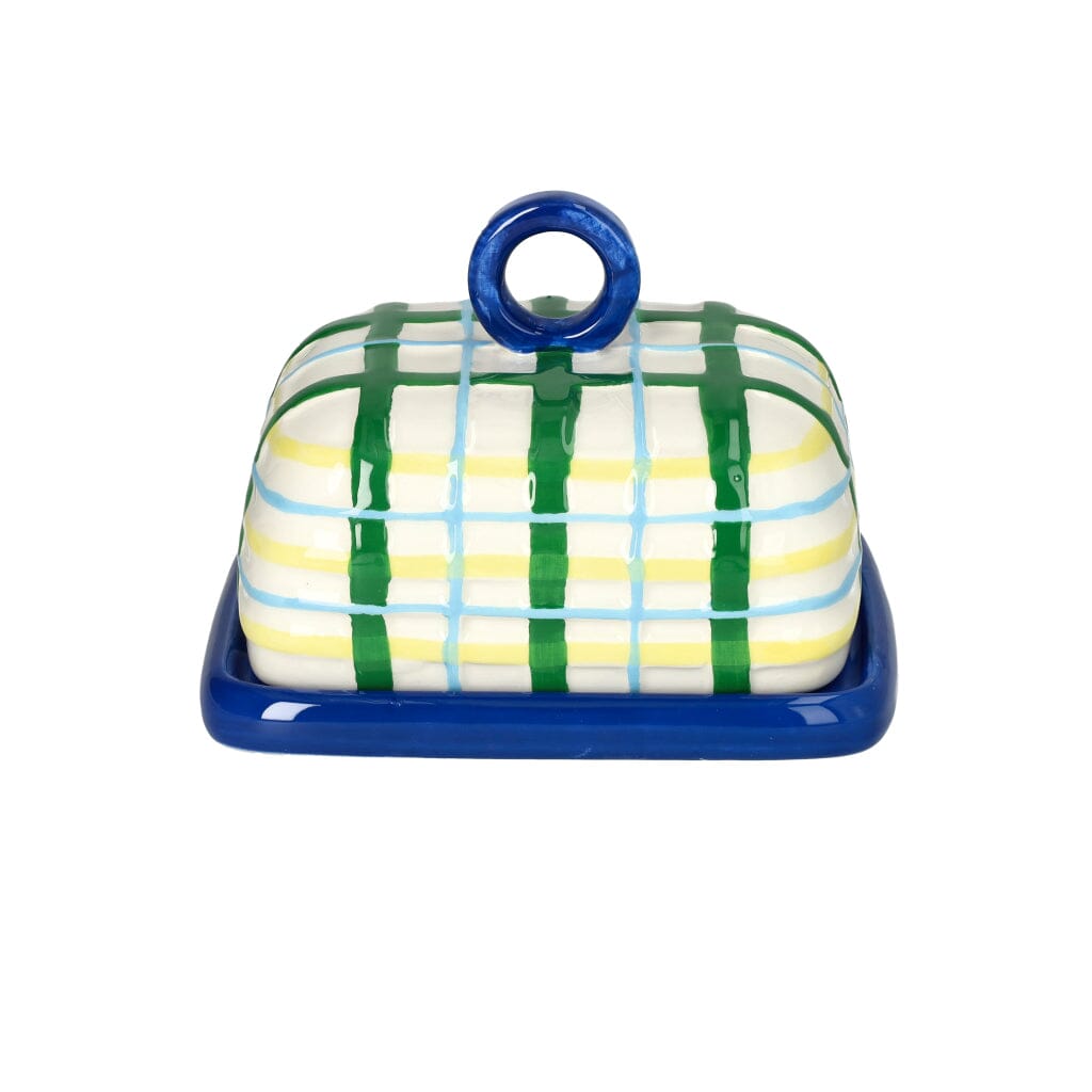 &Klevering - Botervloot ruit blauw Botervloot &Klevering