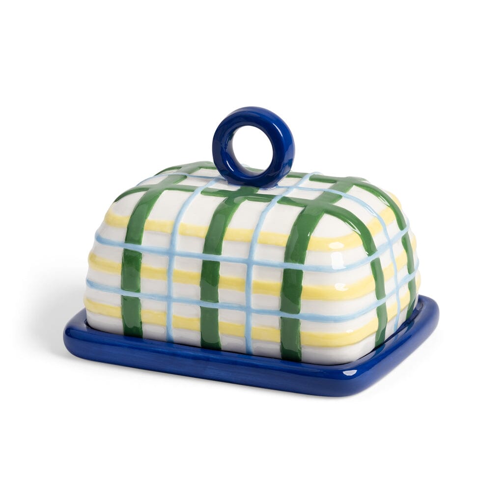 &Klevering - Botervloot ruit blauw Botervloot &Klevering