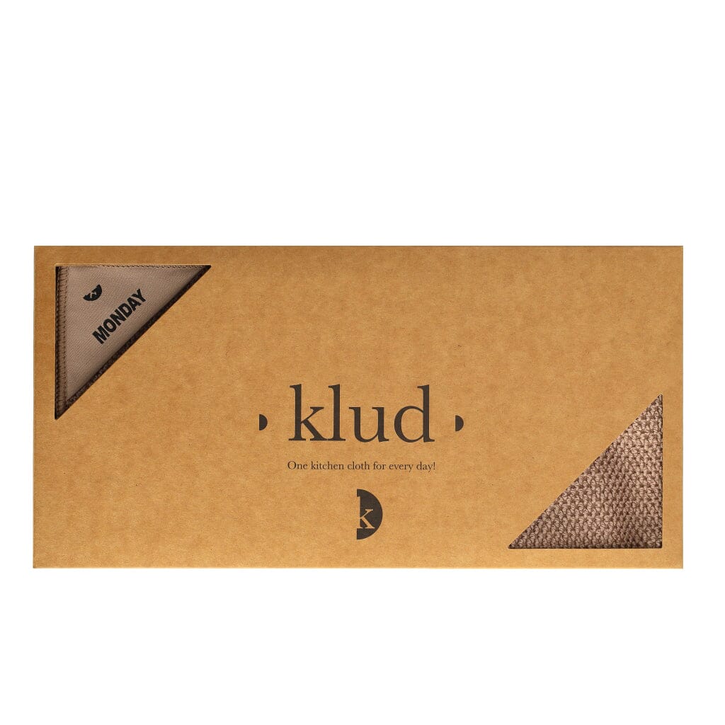 Klud - Microvezel Vaatdoekjes Wafel, 7 stuks Latte Vaatdoekjes Klud