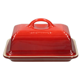 LeCreuset - Butterdose Kirschrot 17cm Le Creuset - Botervloot Kersenrood 17cm Botervloot Le Creuset