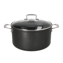 Le Creuset - Poêle antiadhésive avec couvercle en verre Bezig met laden...