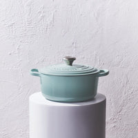 Le Creuset - Cocotte Signature ronde Sel de Mer 24cm 4,2l Casserole Le Creuset