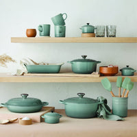 Le Creuset - Cocotte Signature ronde Sel de Mer 24cm 4,2l Casserole Le Creuset