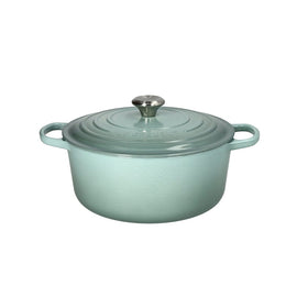 Le Creuset - Signature runde Meersalzpfanne 24cm 4,2l Le Creuset - Braadpan Signature rond Sea Salt 24cm 4,2l Braadpan Le Creuset