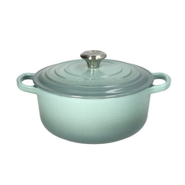 Le Creuset - Signature runder Meersalz-Bräter 28cm 6,7l Le Creuset - Braadpan Signature rond Sea Salt 28cm 6,7l Braadpan Le Creuset