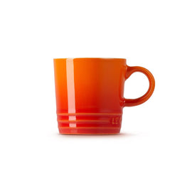 Le Creuset - Espressotasse Orange-Rot 0,1l Le Creuset - Espressokopje Oranjerood 0,1l Espresso kopjes Le Creuset