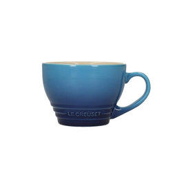 LeCreuset - Große Cappuccinotasse Azure 0,4l Le Creuset - Grote Cappuccino Mok Azure 0,4l Mokken Le Creuset