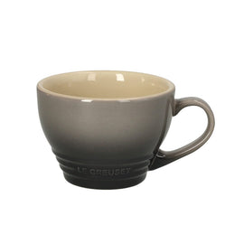 Le Creuset - Großer Cappuccinobecher Flint 0,4l Le Creuset - Grote cappuccino mok Flint 0,4l Mok Le Creuset
