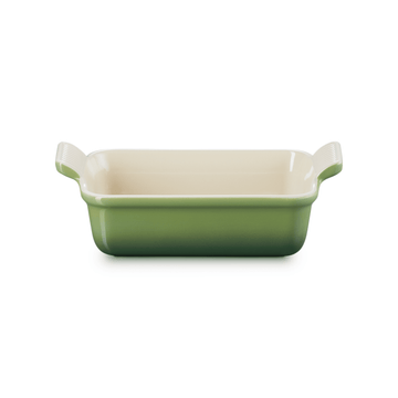 Le Creuset - Heritage Ovenschaal rechthoekig Bamboo 19 x 14 cm Ovenschaal Le Creuset