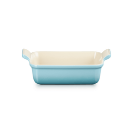 Le Creuset - Heritage Auflaufform rechteckig Karibikblau 19 x 14 cm Le Creuset - Heritage Ovenschaal rechthoekig Caribbean Blue 19 x 14 cm Ovenschaal Le Creuset