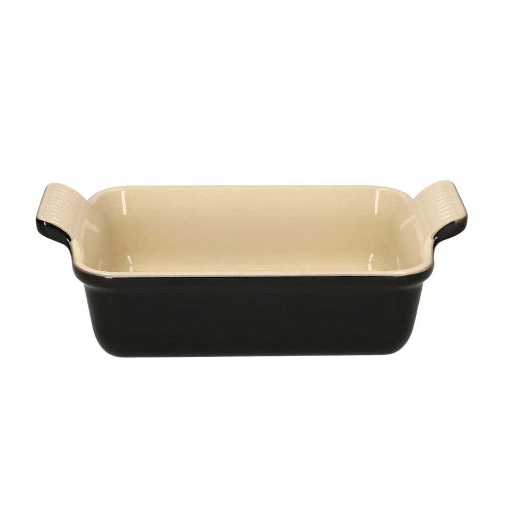 Le Creuset - Heritage Ovenschaal rechthoekig Ebbenzwart 26 x 19 cm Ovenschaal Le Creuset