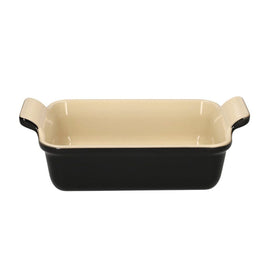 LeCreuset - Plat à four rectangulaire Noir Ébène 26x19cm 2,1l Bezig met laden...