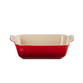 LeCreuset - Rechteckige Auflaufform Kirschrot 19x14cm 1,1l Le Creuset - Heritage Ovenschaal rechthoekig Kersenrood 19 x 14 cm Ovenschaal Le Creuset