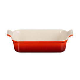 LeCreuset - Rechteckige Auflaufform Kirschrot 26x19cm 2,1l Le Creuset - Heritage Ovenschaal rechthoekig Kersenrood 26 x 19 cm Ovenschaal Le Creuset