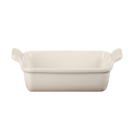 LeCreuset - Rechteckige Auflaufform Baiser 19x14cm 1,1l Le Creuset - Heritage Ovenschaal rechthoekig Meringue 19 x 14 cm Ovenschaal Le Creuset