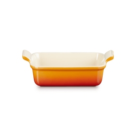 Le Creuset - Heritage Auflaufform rechteckig Orange-Rot 19 x 14 cm Le Creuset - Heritage Ovenschaal rechthoekig Oranjerood 19 x 14 cm Ovenschaal Le Creuset