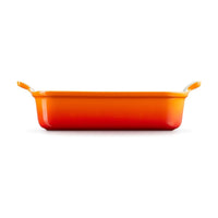 Le Creuset - Heritage Ovenschaal rechthoekig Oranjerood 26 x 19 cm Ovenschaal Le Creuset