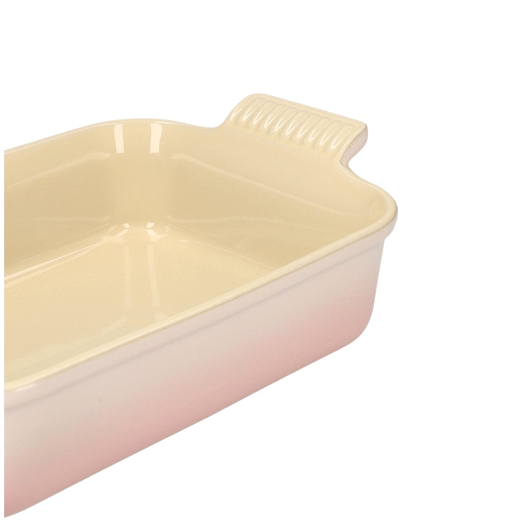 Le Creuset - Heritage Ovenschaal rechthoekig Shell Pink 26 x 19 cm Ovenschaal Le Creuset