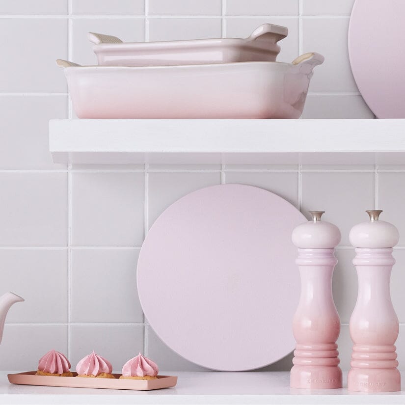 Le Creuset - Heritage Ovenschaal rechthoekig Shell Pink 26 x 19 cm Ovenschaal Le Creuset