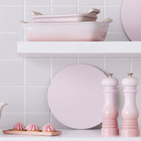 Le Creuset - Heritage Ovenschaal rechthoekig Shell Pink 26 x 19 cm Ovenschaal Le Creuset