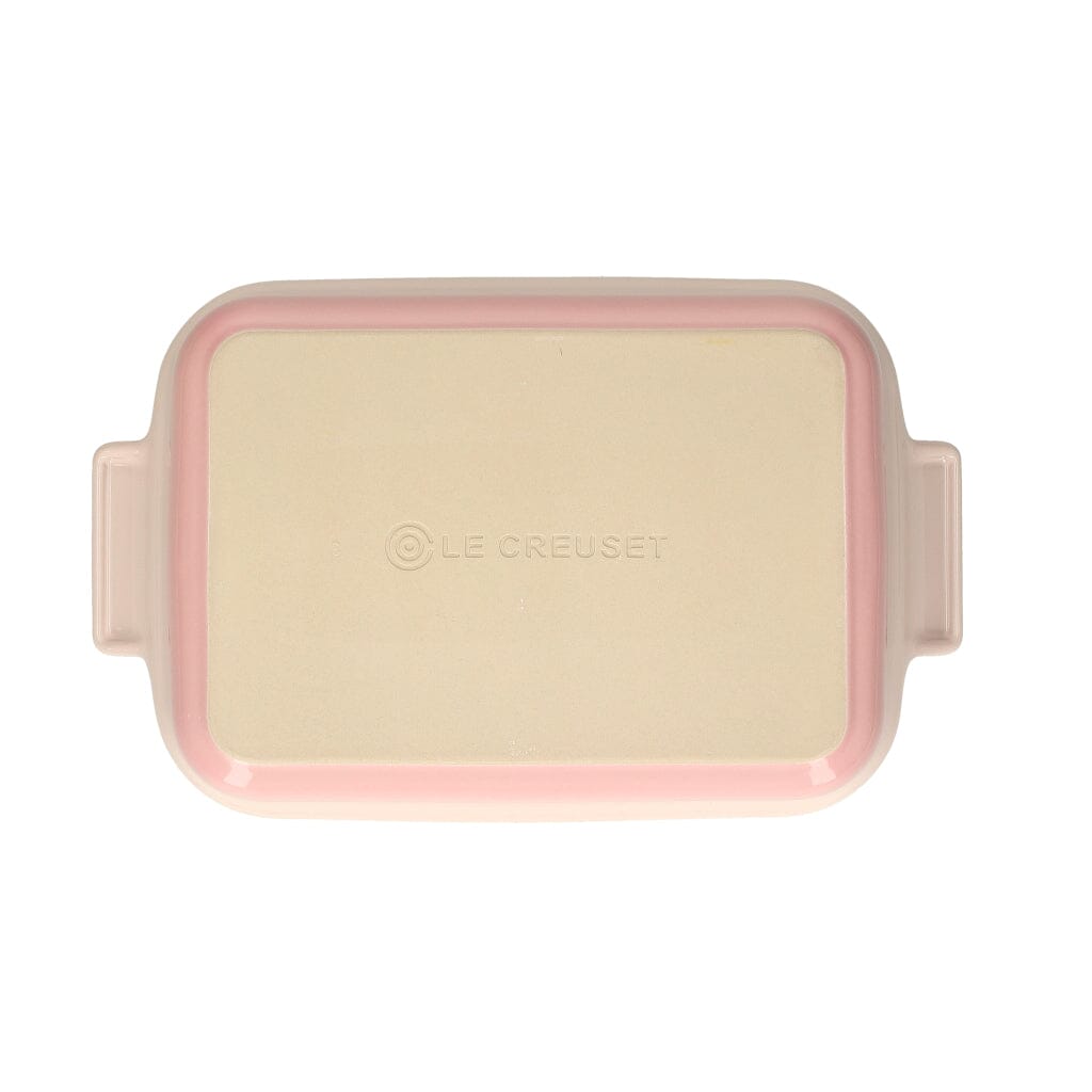 Le Creuset - Heritage Ovenschaal rechthoekig Shell Pink 26 x 19 cm Ovenschaal Le Creuset