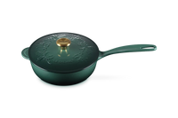 Le Creuset - Holly Collection sauspan ø 21 cm gietijzer Groen Sauspan Le Creuset