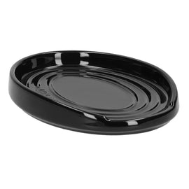 LeCreuset - Löffelhalter oval Ebenholz schwarz 15cm Le Creuset - Lepelhouder ovaal Ebbenzwart 15cm Lepelhouder Le Creuset