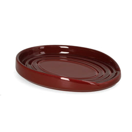Le Creuset - Löffelhalter oval Granat 15cm Le Creuset - Lepelhouder ovaal Rhône 15cm Keukengerei houder Le Creuset