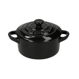LeCreuset - Mini-Braten-/ Schmorpfanne Ebenholzschwarz 10cm 0,2l Le Creuset - Mini-Braadpan Ebbenzwart 10cm 0,2l Braadpan Le Creuset
