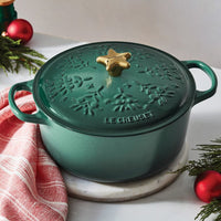 Le Creuset - Poêle Noel 4,2 litres ø 24 cm fonte verte Poêle Le Creuset