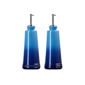 LeCreuset - Öl- und Essigset Azure 20x9cm 0,3l Le Creuset - Olie- en Azijnset Azure 20x9cm 0,3l - 2 stuks Olie en azijnstel Le Creuset