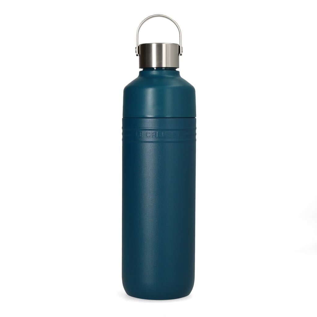 Le Creuset - On The Go Drinkfles 1L Deap Teal Thermosfles Le Creuset