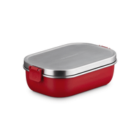 Le Creuset - On The Go Lunchbox 0,9L Kersenrood Voedingscontainer Le Creuset
