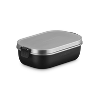 Le Creuset - Boîte à lunch nomade 0,9 L, noir mat