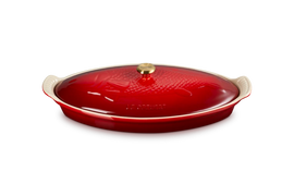 Le Creuset - Auflaufform Fisch 'Cherry Red' Le Creuset - Ovenschaal Vis 'Kersenrood' Ovenschaal Le Creuset