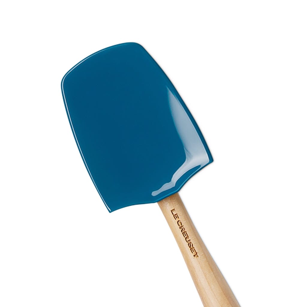 Le Creuset - Premium grote lepelspatel Deep Teal Spatel Le Creuset