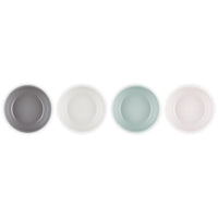Le Creuset - Set van 4 Ontbijtkommen Coupe 16cm 0,77l Borden Le Creuset